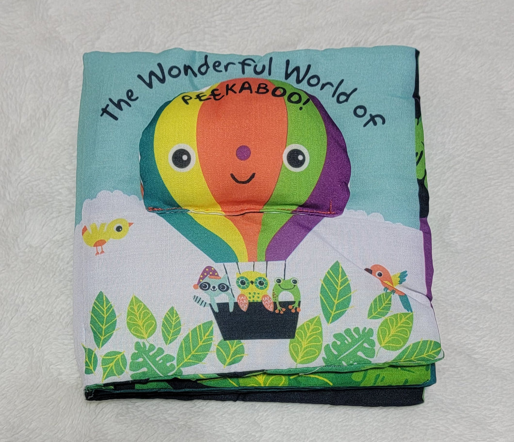 Melissa & Doug Soft Activity Baby Book - The Wonderful World of Peekaboo! - Lift The Flap Busy Book, Sensory Toys, Babies, Toddlers
