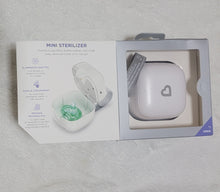 Load image into Gallery viewer, Munchkin Portable UV Sterilizer and Sanitizer Box, Eliminates 99.99% of Germs in 59 Seconds, Mini UV-C Cleaner for Pacifiers and More, White
