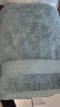 Load image into Gallery viewer, Charisma Luxury Bath Towel, Leaf Green, 30 x 58

