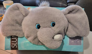 New In Box HugFun Kids Animal Head Slumber Plush Sleeping Bag Elephant