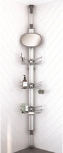 Load image into Gallery viewer, Artika &quot;Neptune&quot; Extendable stainless steel Shower Caddy with 1 Mirror, 3 adjustable baskets
