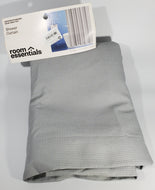 Room Essentials Manatee Gray Waffle Weave Fabric Shower Curtain Grey Bath