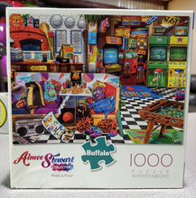 Load image into Gallery viewer, Buffalo Games - Aimee Stewart - Pixels and Pizza - 1000 Piece Jigsaw Puzzle
