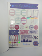 Load image into Gallery viewer, Holographic Journal - &quot;Dreams Do Come True&quot; - Bonus Sticker Sheet Inside

