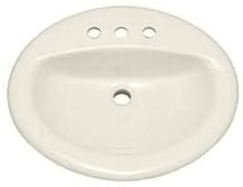 Load image into Gallery viewer, PROFLO PF20174BS 20-1/2&quot; Self Rimming Oval Bathroom Sink - 3 Holes Drilled
