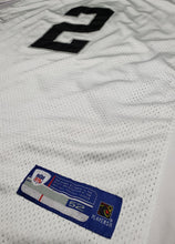 Load image into Gallery viewer, Los Angeles Raiders White Nike Football Jersey with black Satin Stitched #2  - Vintage
