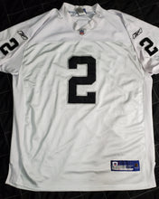 Load image into Gallery viewer, Los Angeles Raiders White Nike Football Jersey with black Satin Stitched #2  - Vintage
