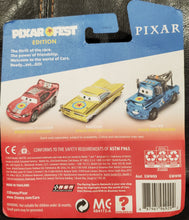 Load image into Gallery viewer, Disney Cars Pixar Fest Edition Metallic Lightning McQueen 1:55 Scale Diecast
