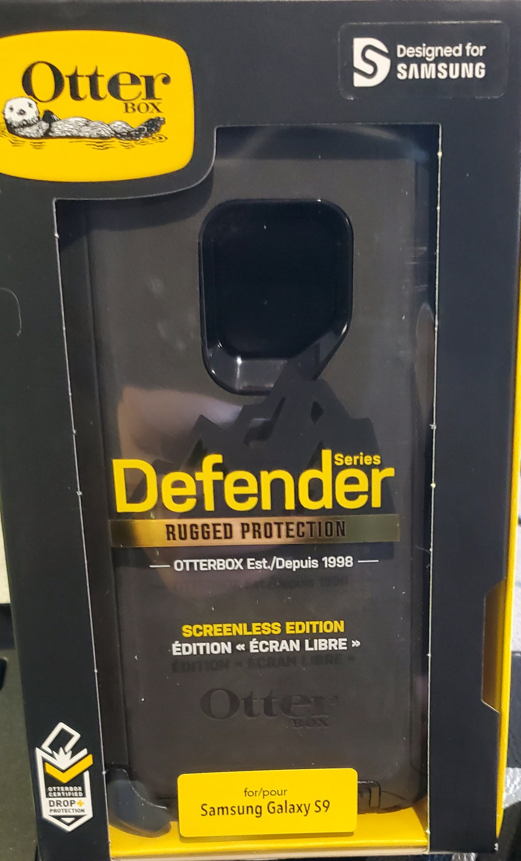 OTTERBOX Defender Series Case for Samsung Galaxy S9 Black - Black