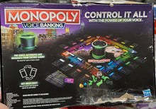 Load image into Gallery viewer, Monopoly Voice Banking Electronic Family Board Game for Ages 8 &amp; Up
