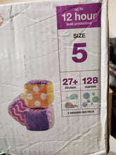 Load image into Gallery viewer, Diapers - Up&amp;Up™ - Size 5, 128 Count
