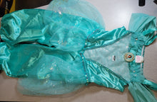 Load image into Gallery viewer, Kids&#39; Deluxe Disney Princess Jasmine Halloween Costume Jumpsuit, Size 4-6X

