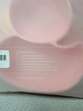 Load image into Gallery viewer, Silicone Divided Portable Non Slip Suction Toddler Plates -  BPA Free Baby Duck (Blue &amp; Pink)
