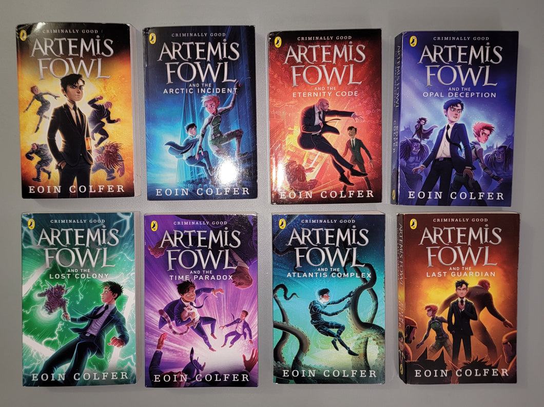 Eoin Colfer Artemis Fowl Series 8 Books Collection Set, New Paperback – Jan 1, 2020