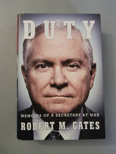 Load image into Gallery viewer, Duty: Memoirs of a Secretary at War Hardcover – Deckle Edge, January 14, 2014
