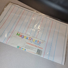 Load image into Gallery viewer, Dry Erase Magnetic Handwriting Paper, Jumbo 22&quot;L x 28&quot;H
