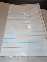 Load image into Gallery viewer, Dry Erase Magnetic Handwriting Paper, Jumbo 22&quot;L x 28&quot;H
