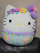 Load image into Gallery viewer, Floral Hello Kitty Squishmallow 20&quot; Inch Jumbo XL Plush
