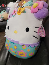 Load image into Gallery viewer, Floral Hello Kitty Squishmallow 20&quot; Inch Jumbo XL Plush
