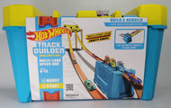 Hot Wheels Track Builder Gravity Speed Box with Launch Gate, Clamp 4 Lane Start Gate 2 Hot Wheels 1:64 Scale Vehicles