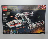 LEGO Star Wars: The Rise of Skywalker Resistance Y-Wing Starfighter 75249  Collectible Starship Model Building Kit (578 Pieces)