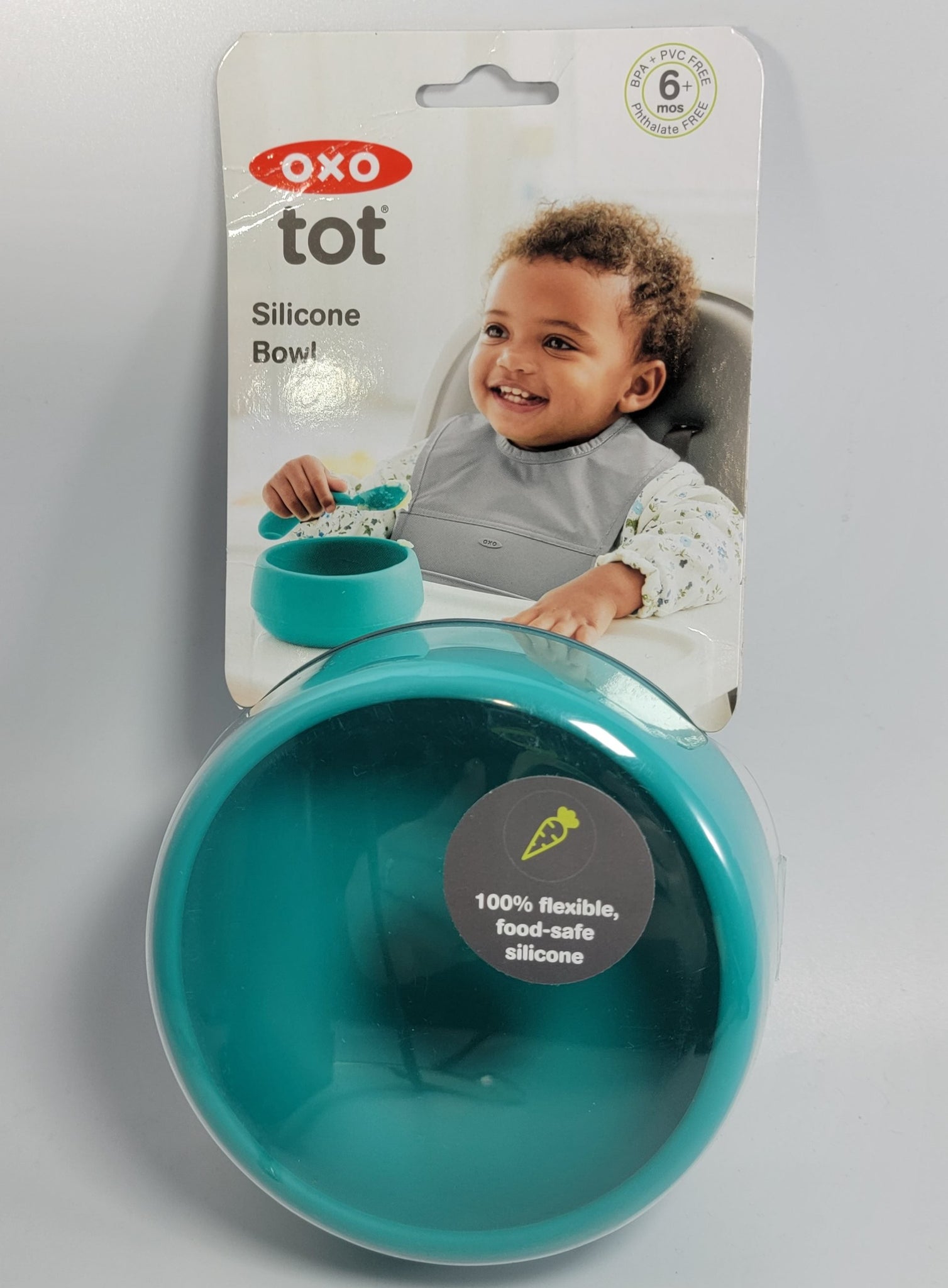 OXO TOT Silicone Feeding Gift Set - BPA and PVC Free