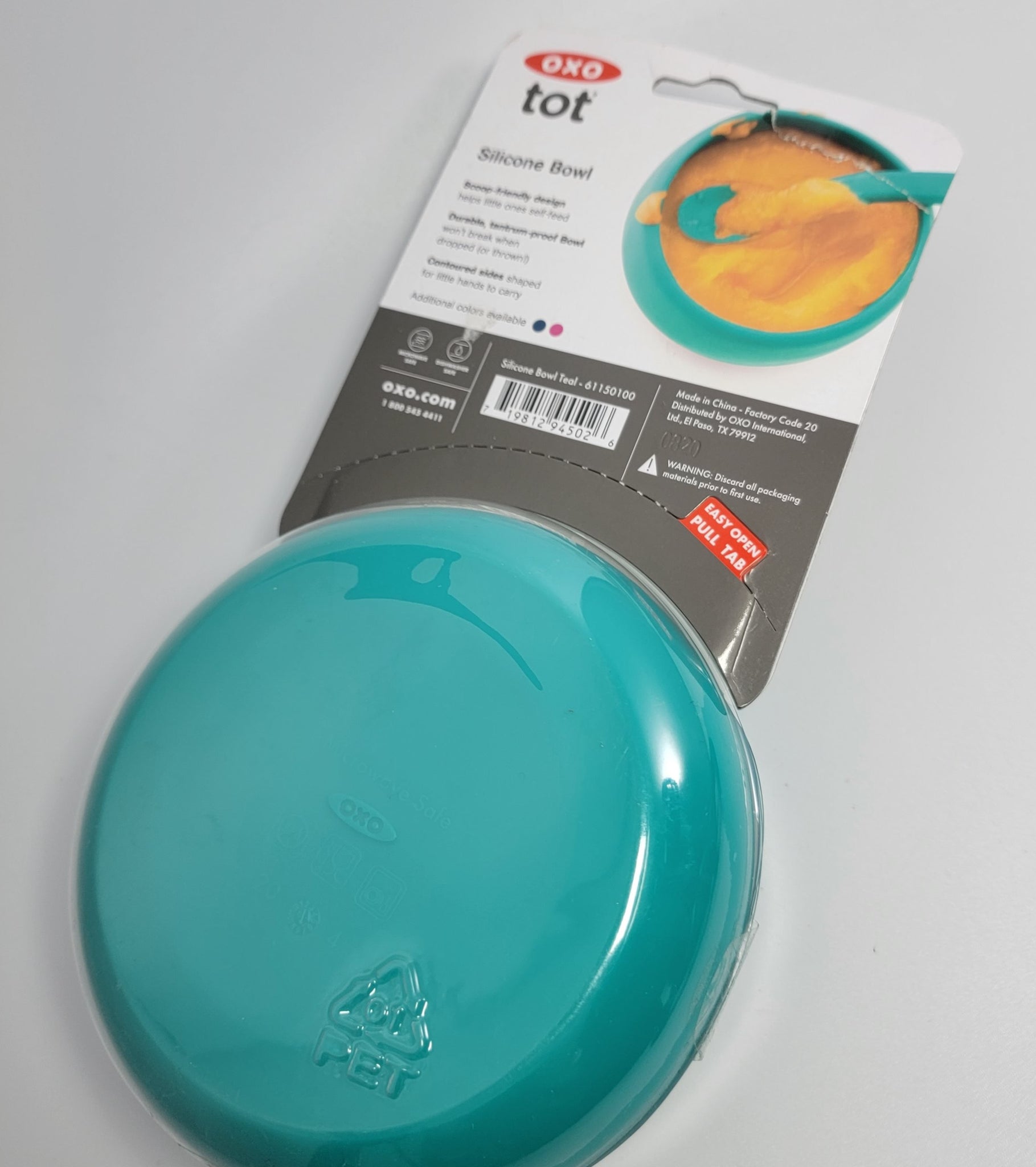 OXO Tot Silicone Bowl - Teal