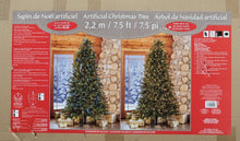 Load image into Gallery viewer, 7.5 Ft Pre-Lit Aspen Artificial Christmas Tree - 700 SureBright LED Artificial Christmas Tree -
