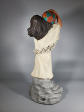 Load image into Gallery viewer, Native American Girl Holding Clay Pot- Standing, Hand Painted Collectable figurine  #12
