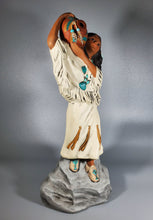 Load image into Gallery viewer, Native American Girl Holding Clay Pot- Standing, Hand Painted Collectable figurine  #12
