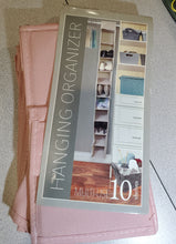 Load image into Gallery viewer, Raymond Waites, hanging Closet organizer 10 shelves, Multi-Use
