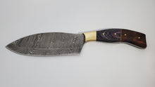 Load image into Gallery viewer, Hunting knife DAMASCUS steel KNIFE FULL TANG
