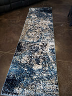 Carmel Indoor/Outdoor Rug or Runner by Art Carpet, Blue (Very Luxurious floor rugs)