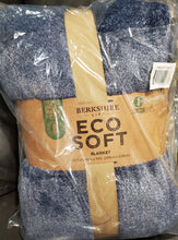 Load image into Gallery viewer, Berkshire Life Eco Soft Blanket, Heather Blue, Queen
