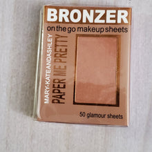 Load image into Gallery viewer, Mary-Kate and Ashley #815 Paper Me Pretty Bronzer Glamour Sheets, 50 sheets
