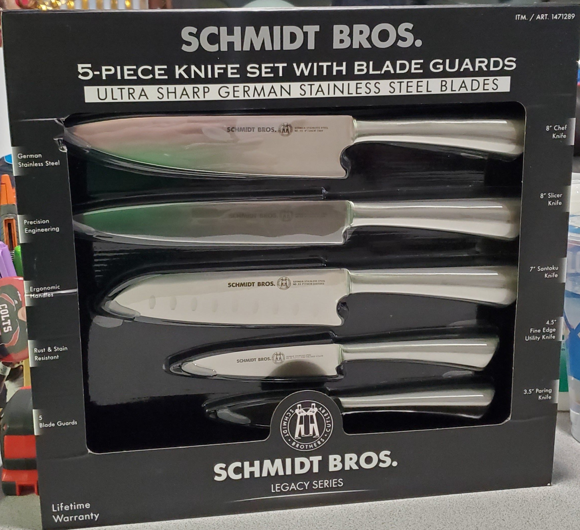 Set Bros. Pc Guards Blade + Knife 5 Series, – Ultra Schmidt Sharp Legacy