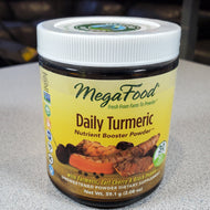 MegaFood Vegan Unsweetened Daily Turmeric, 2.08 oz (30-servings)