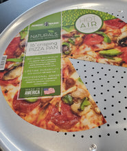 Load image into Gallery viewer, Nordic Ware Naturals Aluminum Commercial 16&quot; Hot Air Pizza Crisper, Silver
