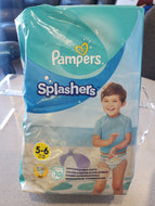 Pampers Splashers Swim Diapers Disposable Swim Pants, Large (31 lb +) 10 Count