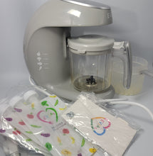 Load image into Gallery viewer, Baby Food Processor Blender Grinder Steamer | Cooks &amp; Blends Healthy Baby Food in Minutes
