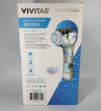 Load image into Gallery viewer, Vivitar Facial Power Brush: Cleans, Massages &amp; Exfoliates - Item #PG7000-PFL
