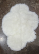 Load image into Gallery viewer, Machine Washable Faux Sheepskin White Cloud Area Rug 32&quot; x 44&quot; - Soft and Silky - Perfect for Baby&#39;s Room, Nursery, playroom (2&#39; 7&quot; x 3&#39; 7&quot;) - White Cloud
