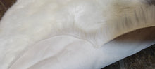 Load image into Gallery viewer, Machine Washable Faux Sheepskin White Cloud Area Rug 32&quot; x 44&quot; - Soft and Silky - Perfect for Baby&#39;s Room, Nursery, playroom (2&#39; 7&quot; x 3&#39; 7&quot;) - White Cloud
