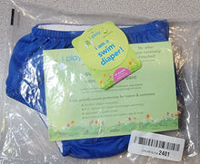 Load image into Gallery viewer, i Play Green Sprouts Baby -Royal Blue Swim Briefs - Swim Diaper, US 12M
