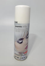 Load image into Gallery viewer, Goodmark Hair Color Spray In - Shampoo Out 3 oz Holiday Costume - WHITE
