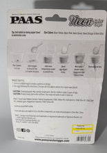 Load image into Gallery viewer, PAAS Egg Decorating Kit NEON Color Cups, Easter, Egg Dye
