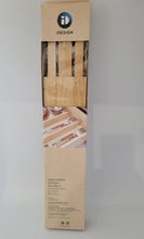 Load image into Gallery viewer, iDesign Eco Wood Adjustable Drawer Organizer, Dividers, Natural
