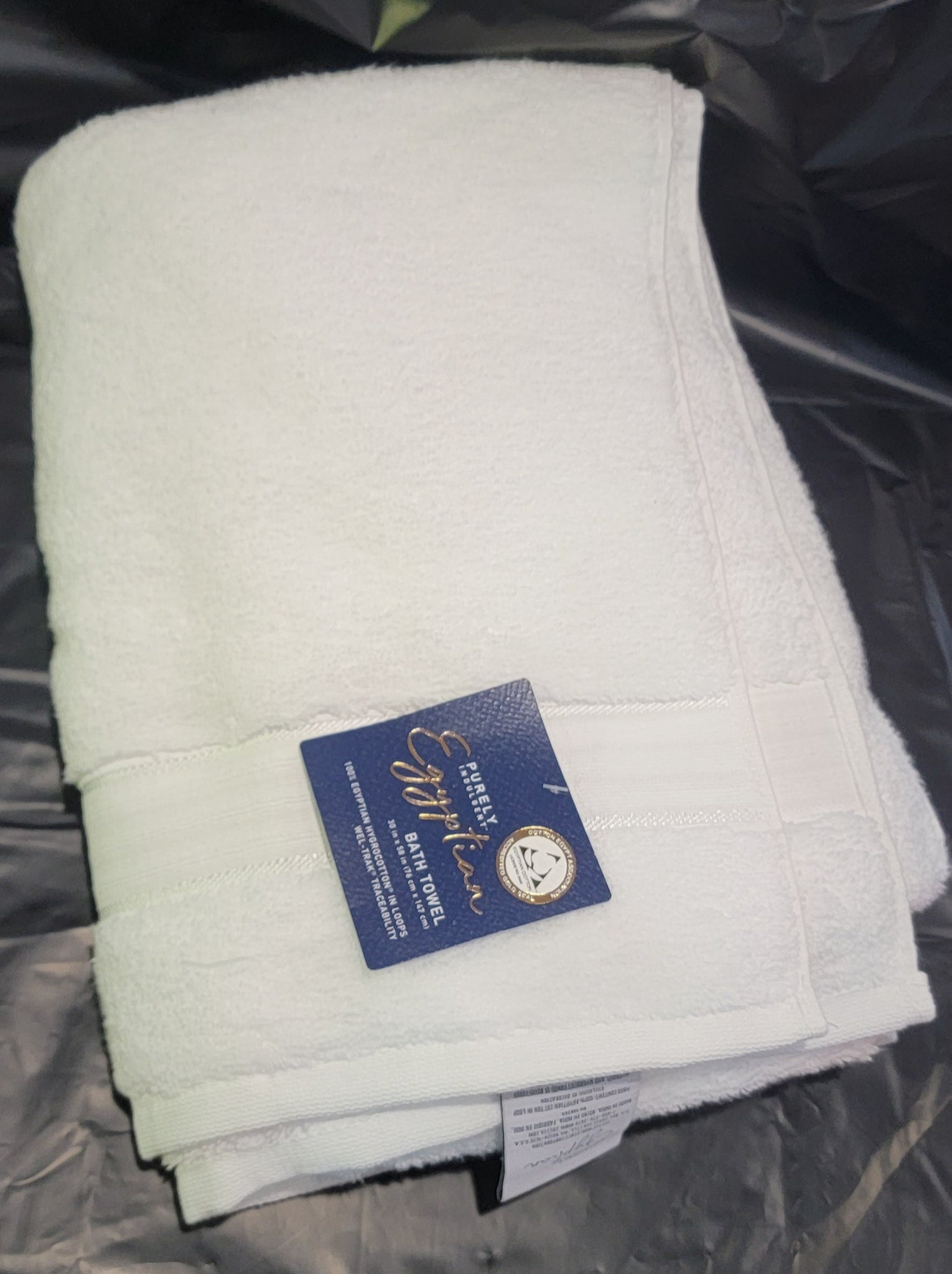 Shop White Egyptian Cotton Bath Towel