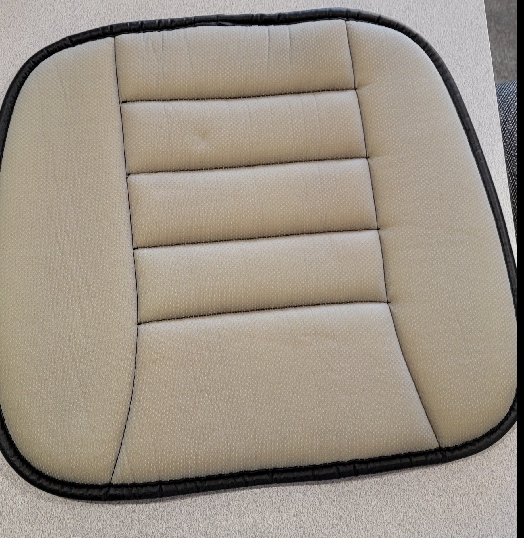 RaoRanDang Car Seat Cushion Pad for Car Driver Seat Office Chair Home Use  Memory Foam Seat Cushion, Grey