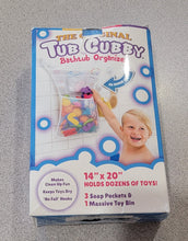 Load image into Gallery viewer, Tub Cubby Mesh Bathtub Organizer, Bath Toys, Quick Dry, 14&quot; x 20&quot;
